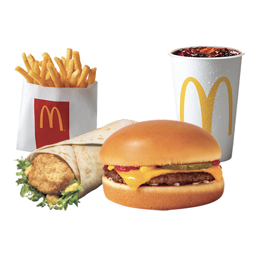 Duo Mabrouk : P'tit Wrap + Cheeseburger