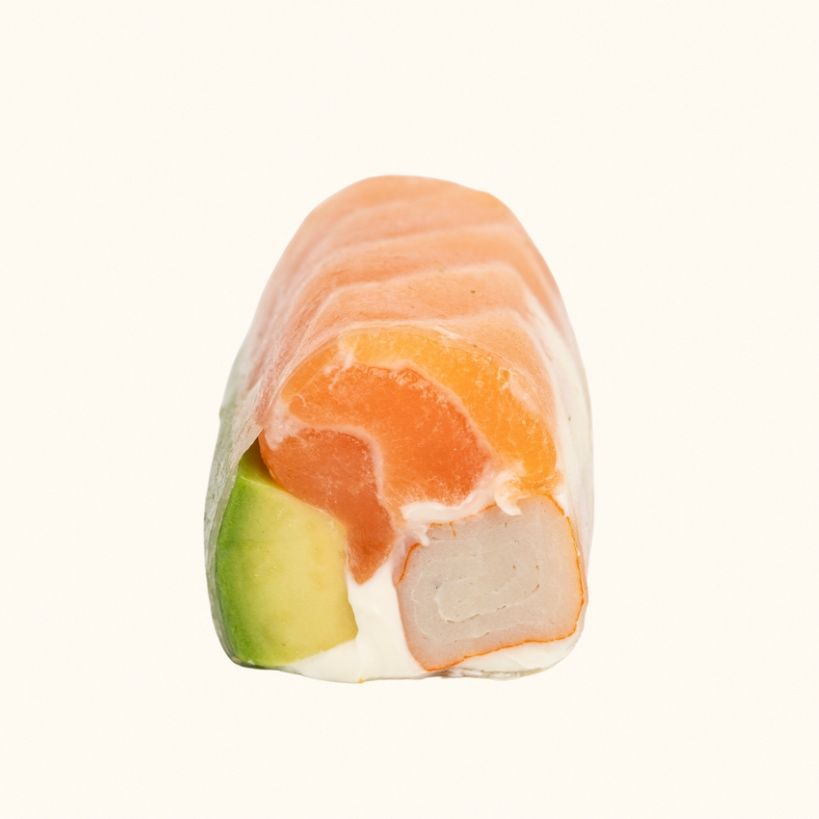 Rouleaux De Printemps Saumon 6 pièces