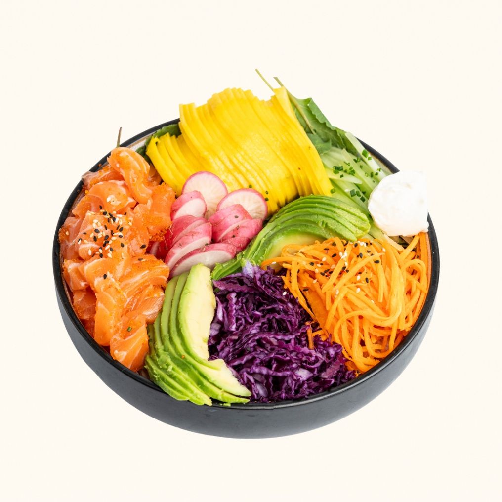 Poke Salmon