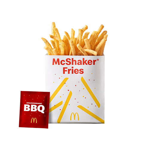 Moyenne McShaker™ Fries – Assaisonnement BBQ