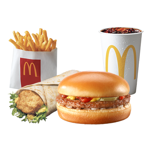 Duo Mabrouk : P'tit Wrap + Hamburger
