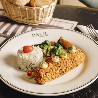 Poulet aux 5 graines en cordon bleu